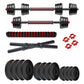 Kore PVC DM 4-40 Kg 3 IN 1 Convertible Dumbbells Set and Fitness Kit for Men and Women Whole Body Workout (PVC-DM-COMBO16-CON)