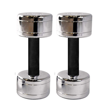 Kore Steel Professional 1-10 Kg (Set of Two) Fixed Dumbbells Home Gym Exercise Equipment for Men & Women (DM-STEEL-COMBO16)