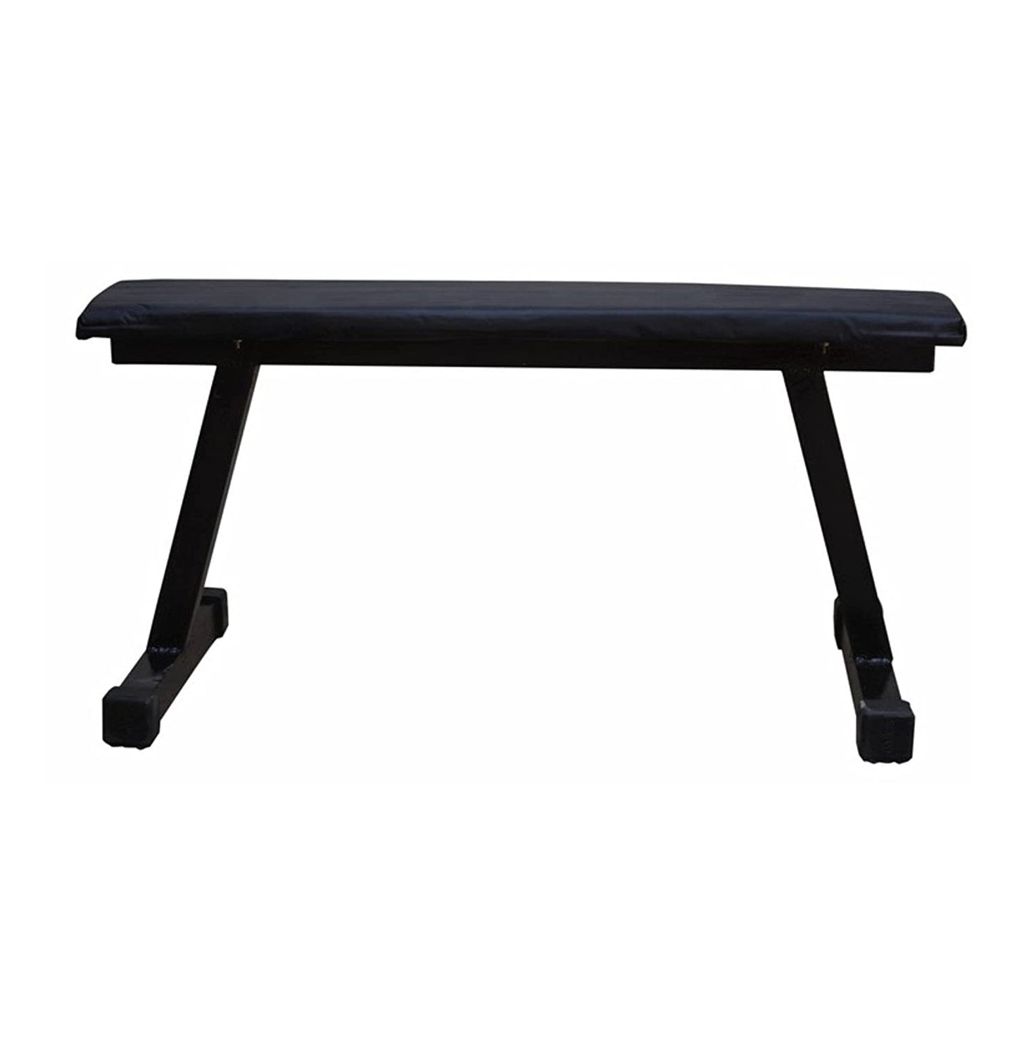 Kore 20-100 kg One 3 Ft Curl + 5 Ft Plain Rod and One Pair Dm Rods with Flat Bench and Gym Accessories (COMBO7)