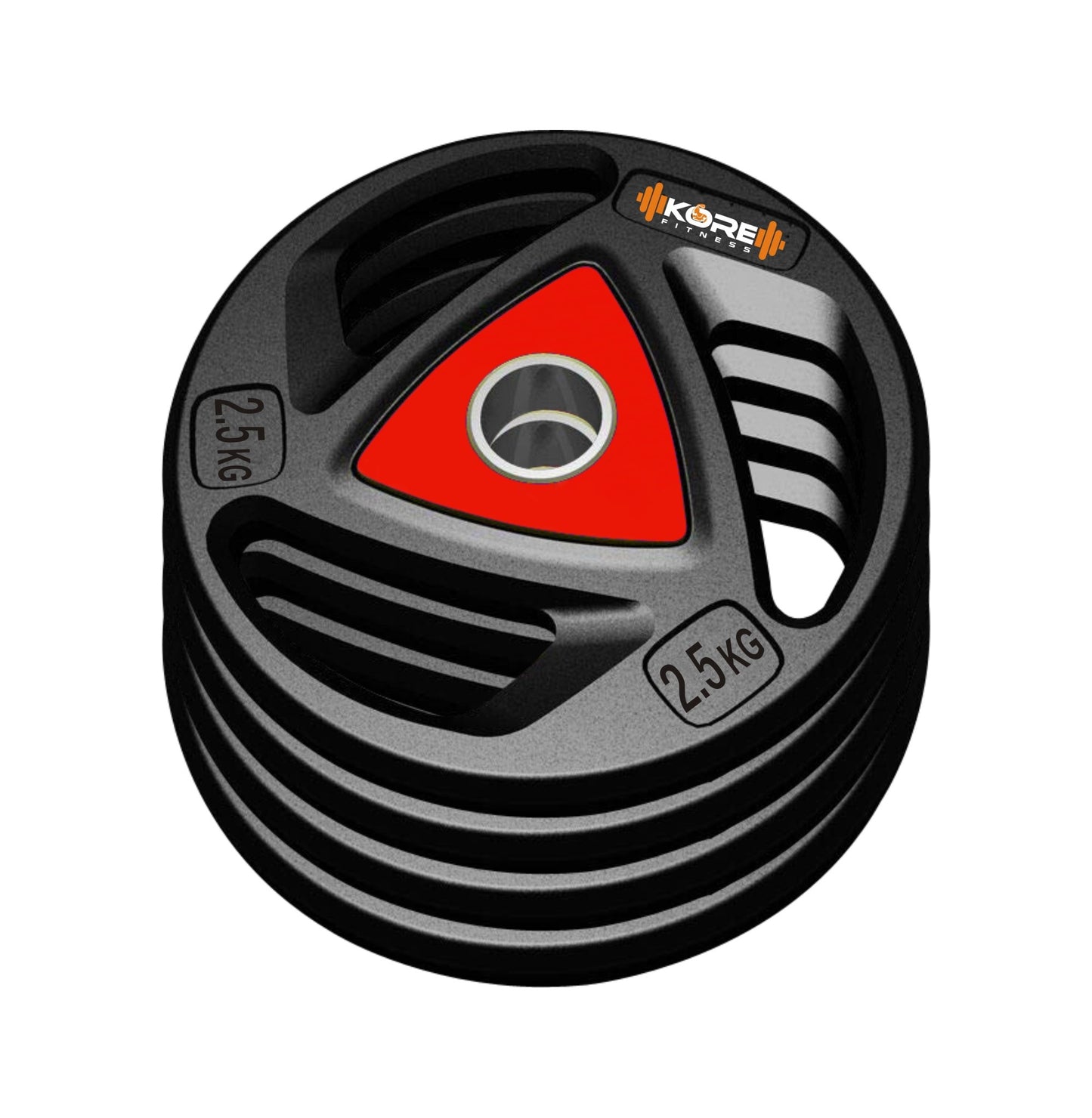 Kore Professional Metal Integrated Rubber 5-20 Kg Spare Weight Plates Combo