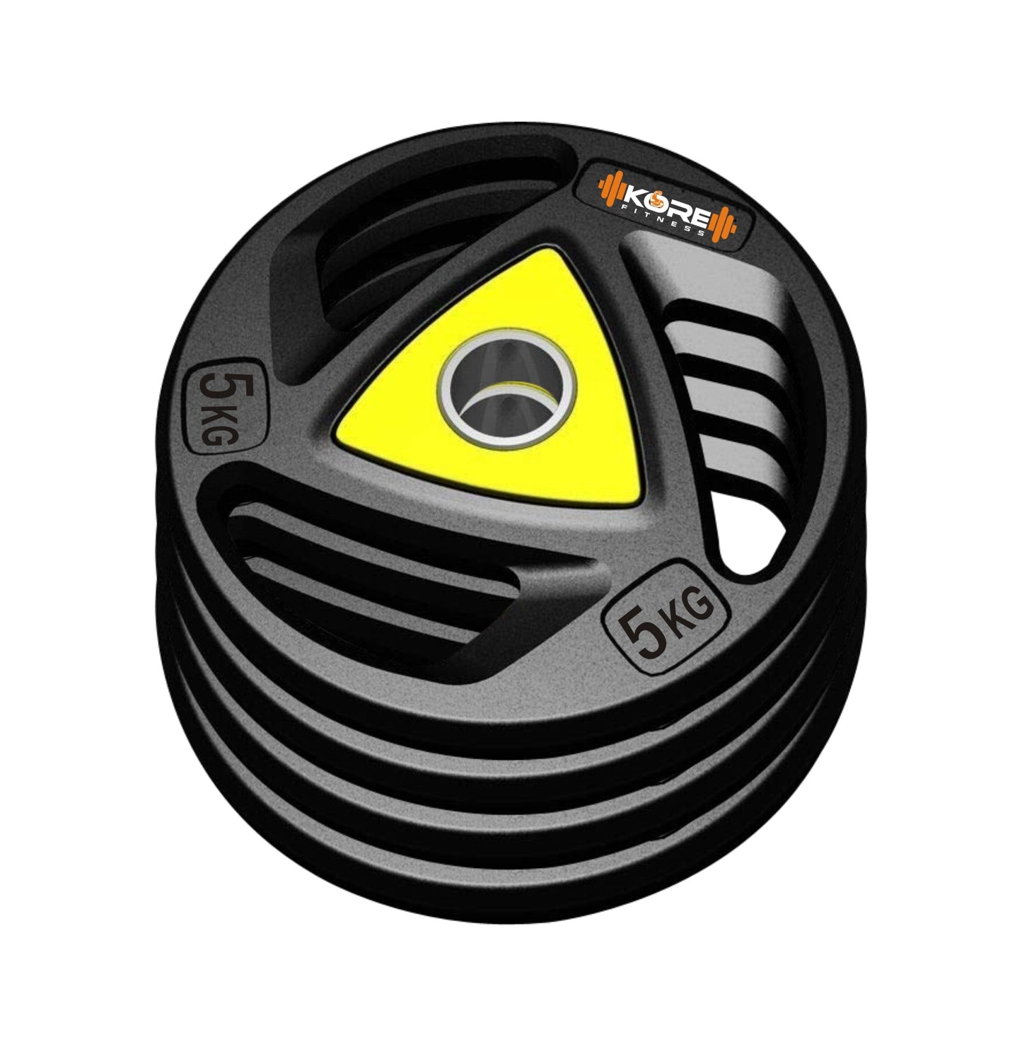 Kore Professional Metal Integrated Rubber 5-20 Kg Spare Weight Plates Combo