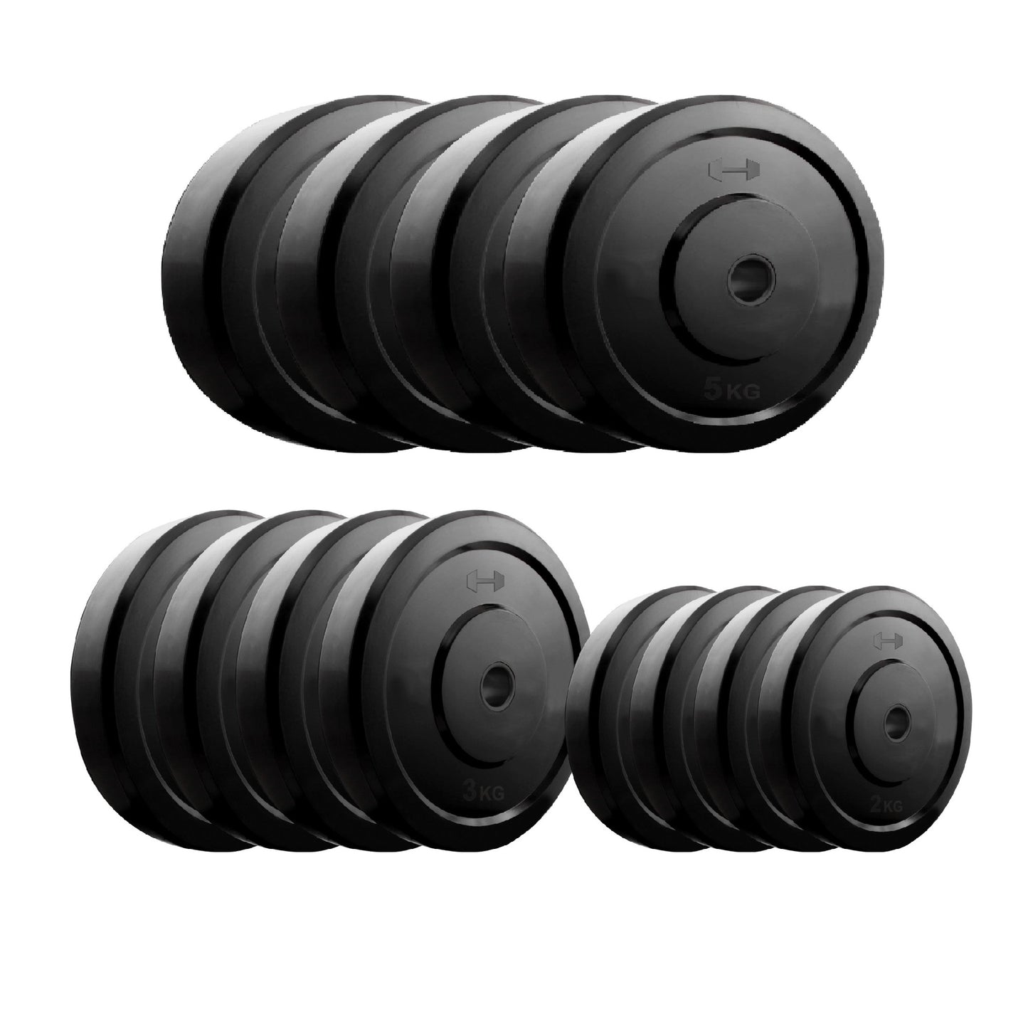 Kore RUBBER 10-40 Kg Spare Weight Plates Combo